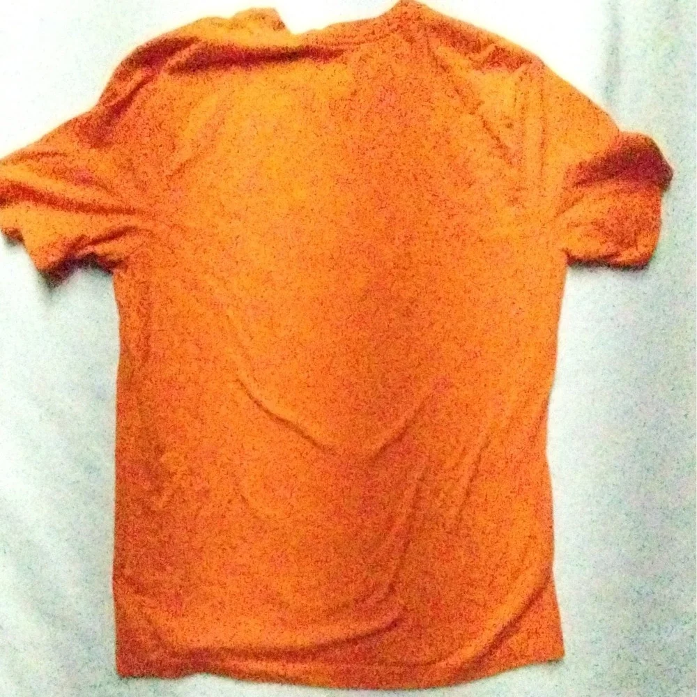 Jordan Air Flight Club Graphic Tee Orange Jumpman Basketball T-Shirt Mens‎ Large